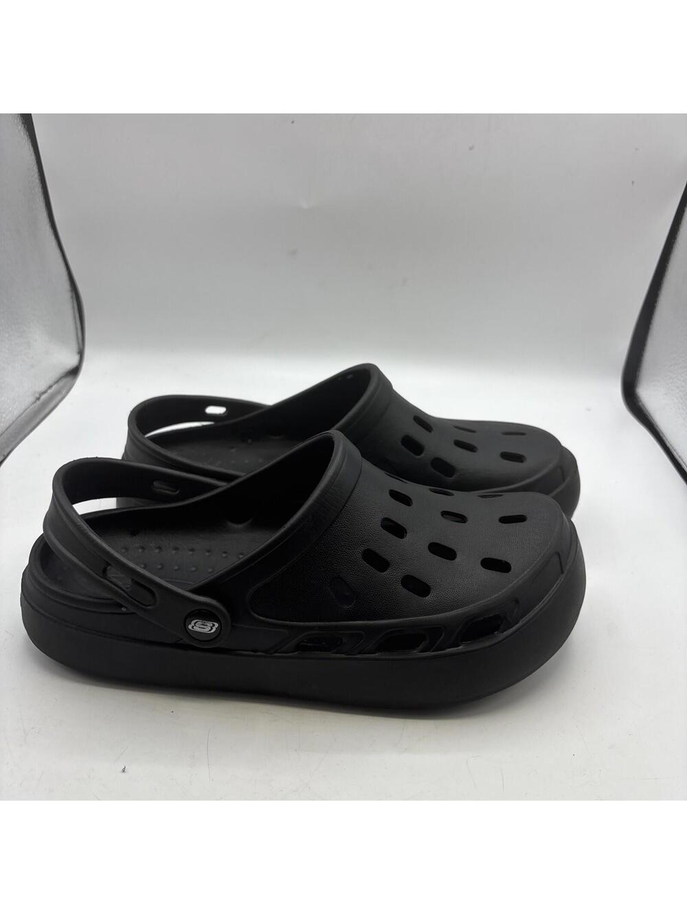 Skechers Foamies Men Swifters II Be Warmer Black Clogs Size 9